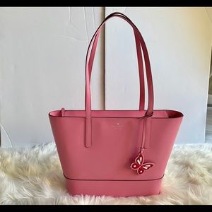 🔥🔥Kate Spade Adley Large Tote Pink Starburst